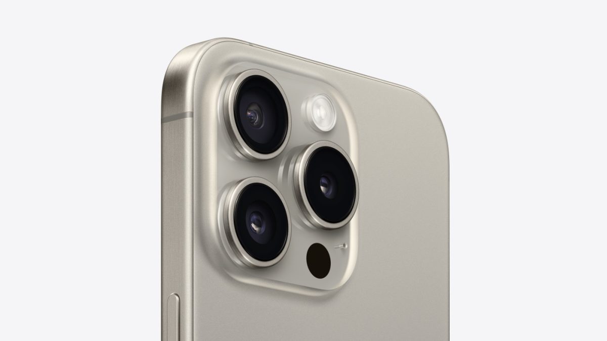 iPhone 15 Pro Arriere Capteurs Photo