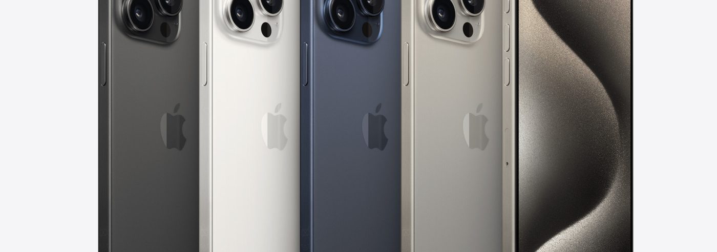 iPhone 15 Pro Max Coloris Officiel Avant Arriere