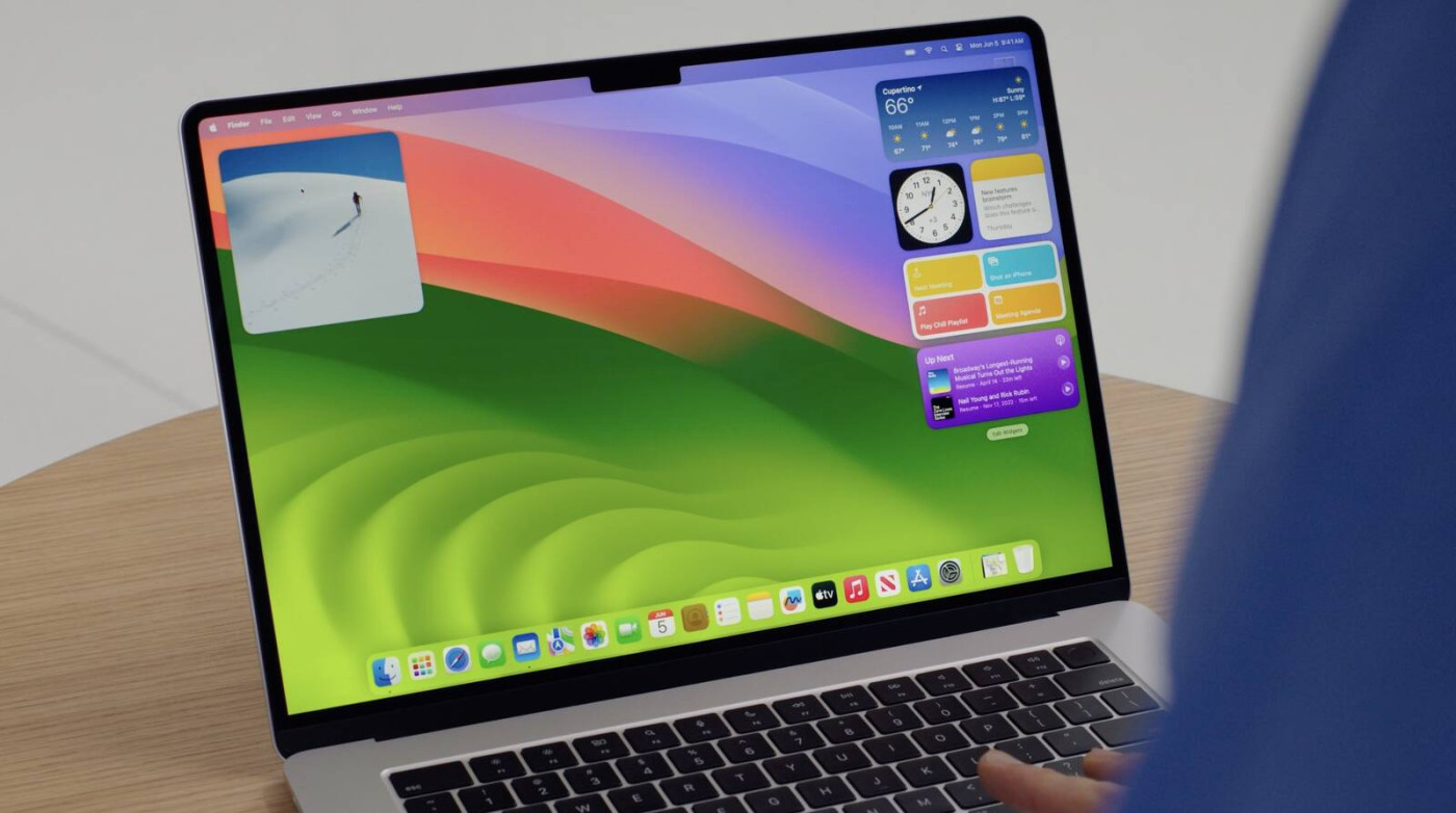 macOS Sonoma Widgets Bureau