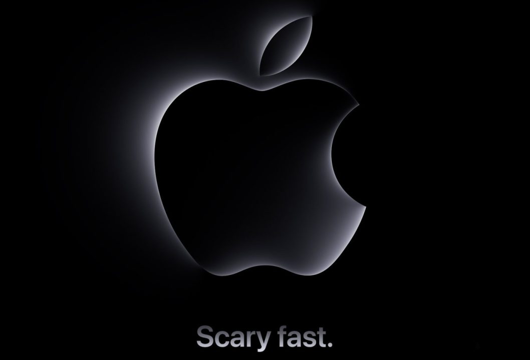 Apple Keynote 30 Octobre 2023 Recadre Scary Fast