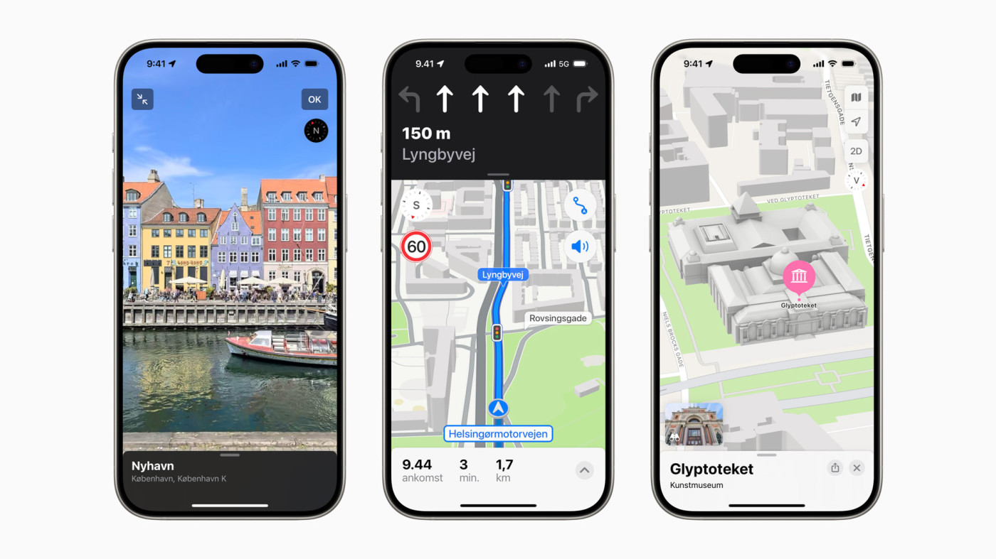 Apple Plans Nouvelles Cartes Danemark