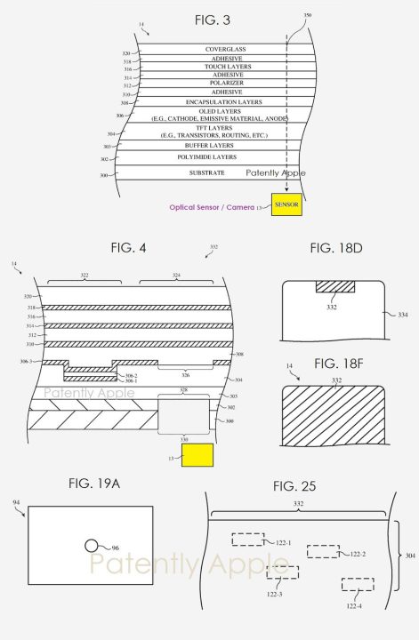 Apple brevet iPhone sans encoche