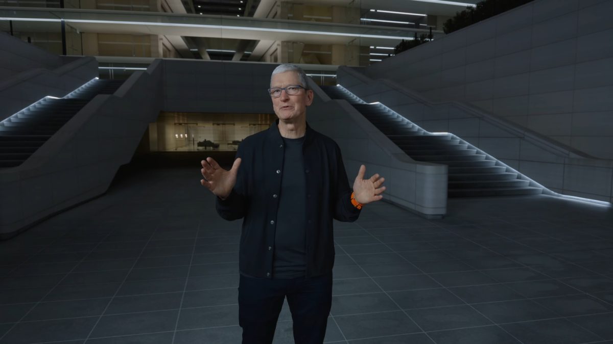 Tim Cook Keynote Scary Fast Octobre 2023