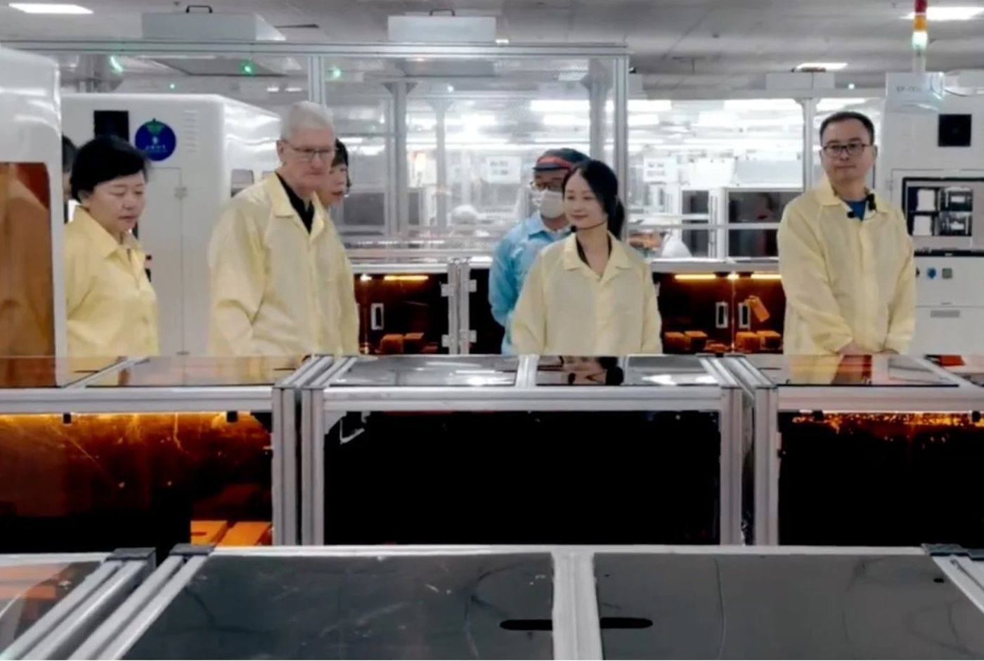Tim Cook visite Luxshare