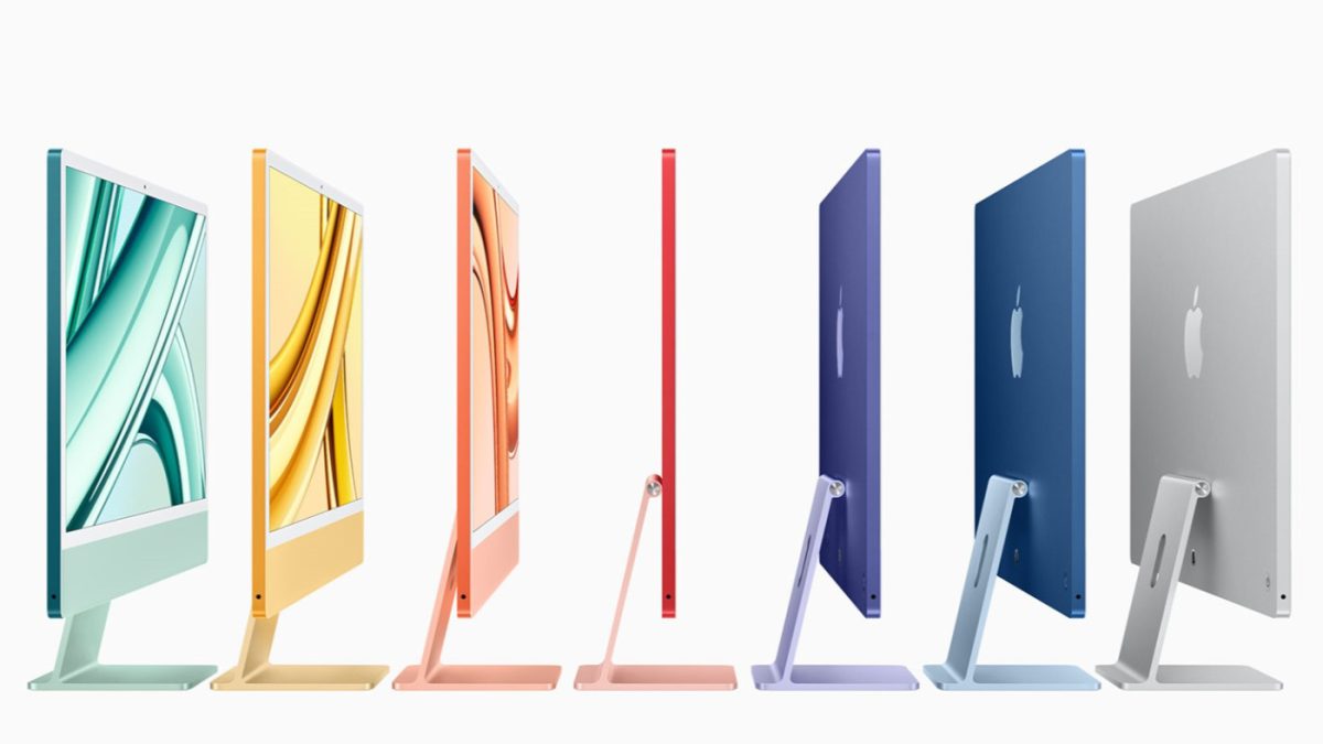 iMac M3 2023 Coloris