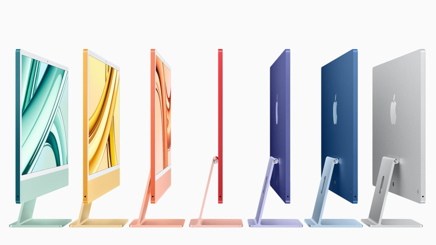 iMac M3 2023 Coloris