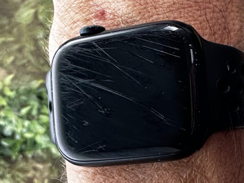 Apple Watch after accident