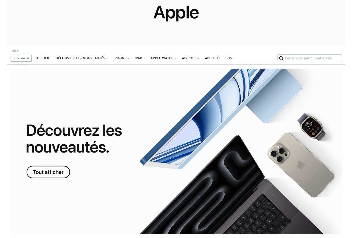 Boutique Apple sur Amazon