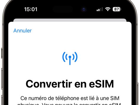 Image article iOS 18.5 : voici les nouveautés pour l’eSIM de Free Mobile sur iPhone