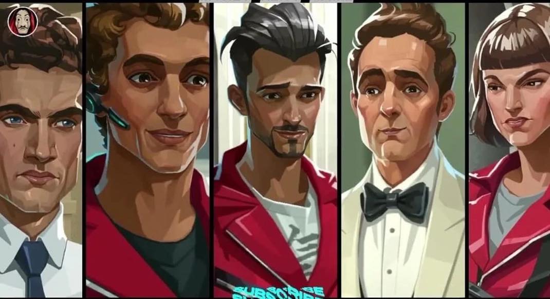 La Casa de Papel jeu mobile