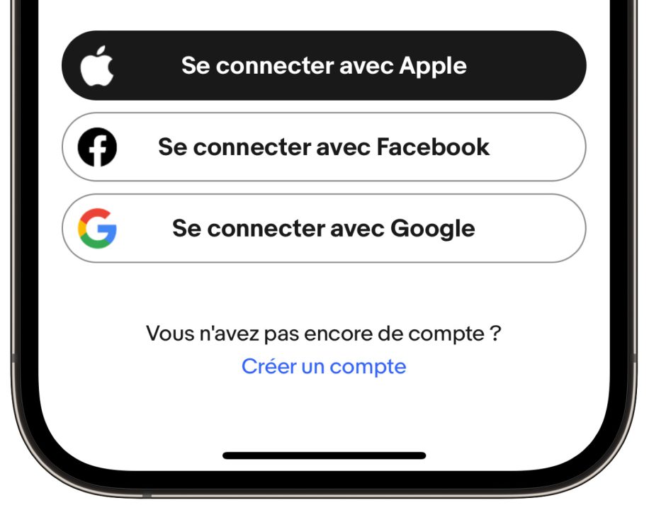 Se Connecter Avec Apple