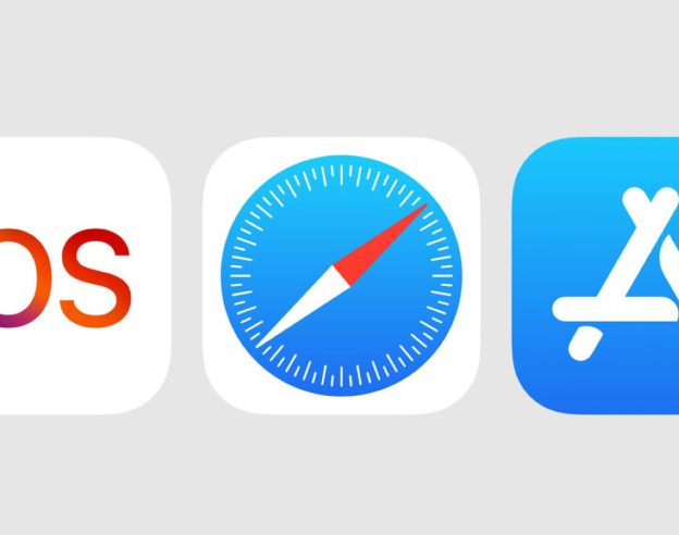 iOS Safari App Store Logos