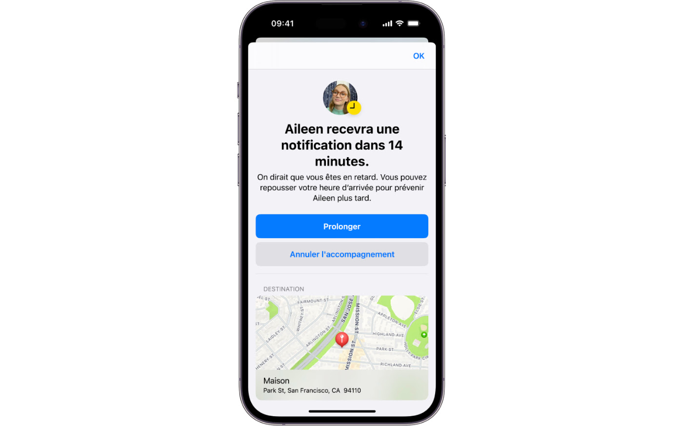 iPhone Accompagnement Check In