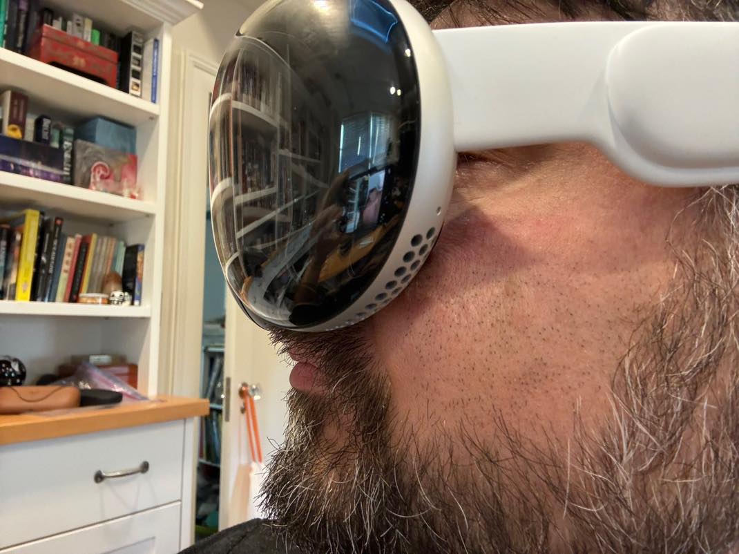 Vision Pro sans cache