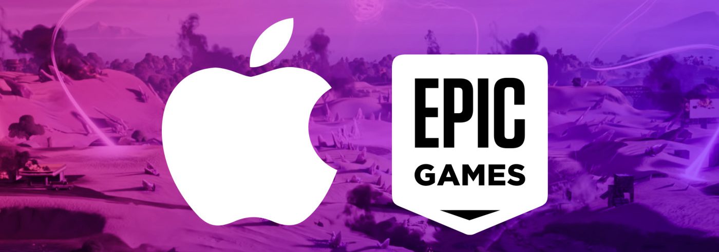 Apple Epic Games Logos