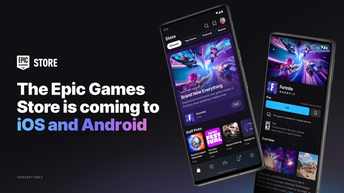 Epic Games Store iOS iPhone