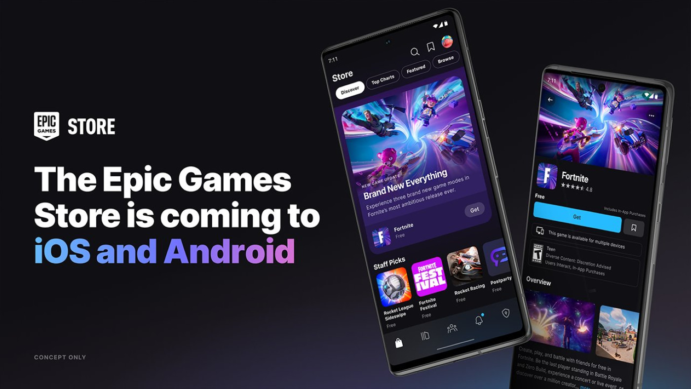 Epic Games a soumis Fortnite et l’Epic Games Store à Apple