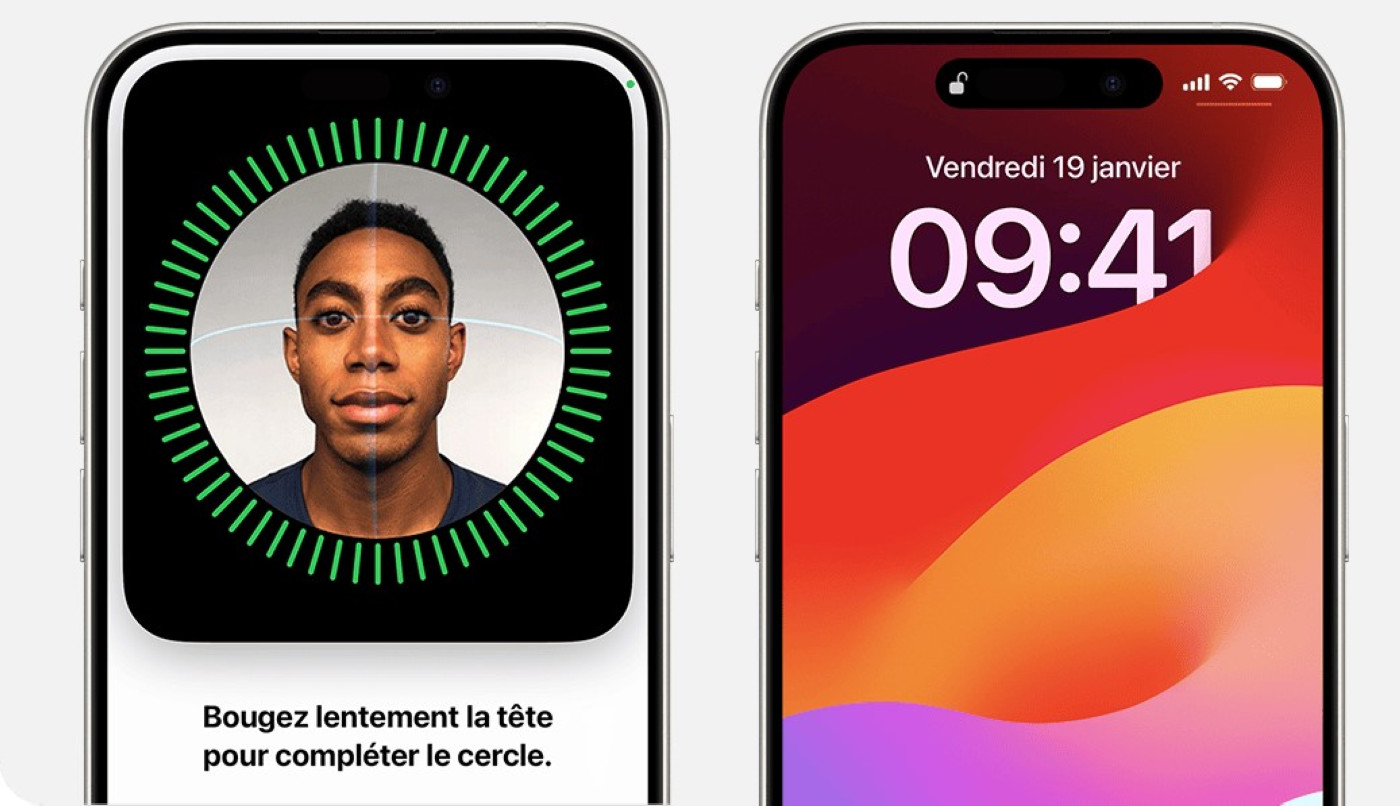 Apple vante Face ID dans une publicité pour l’iPhone 15