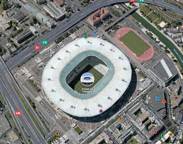 Plans stade de France