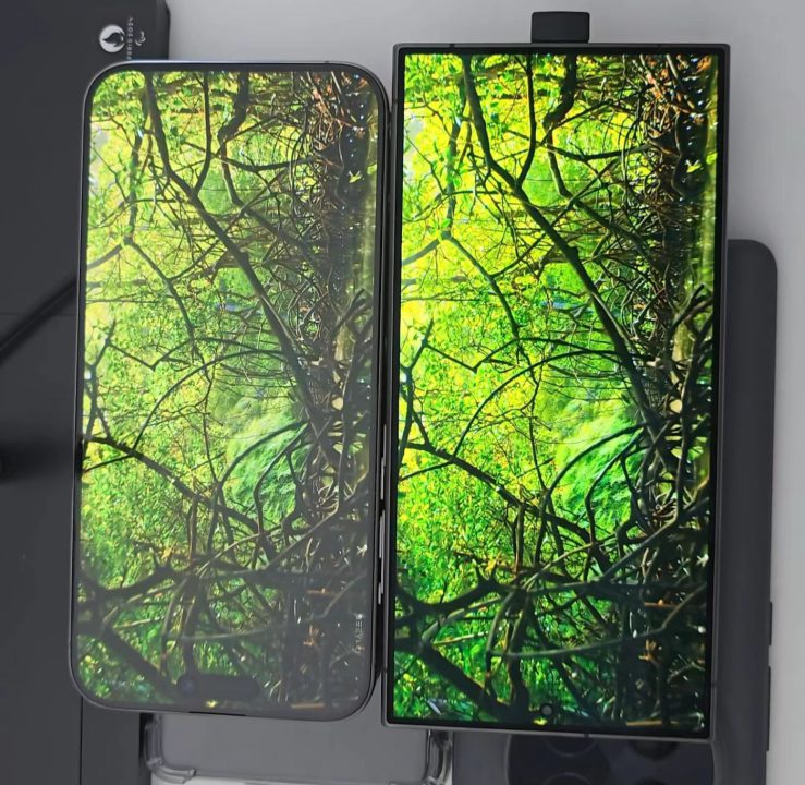 iPhone 15 vs Galaxy S24 Ultra Ecran Antireflet