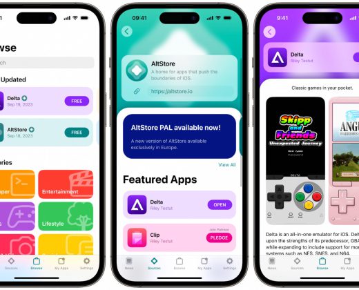 image à la une article AltStore PAL, le premier App Store alternatif, et l’émulateur Delta sont disponibles sur iPhone