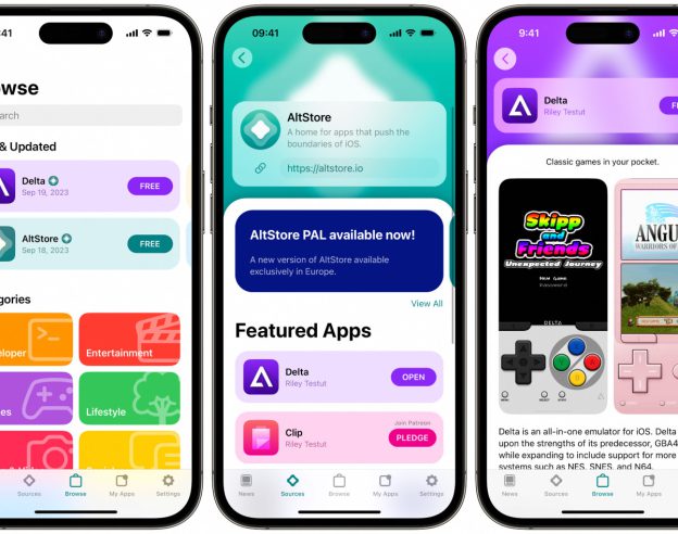 image de l'article AltStore PAL, le premier App Store alternatif, et l’émulateur Delta sont disponibles sur iPhone