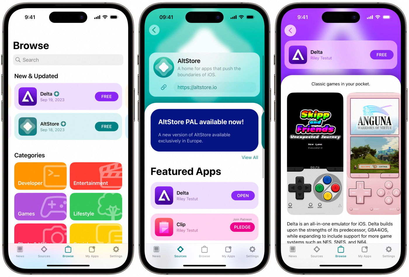 AltStore PAL Application iPhone