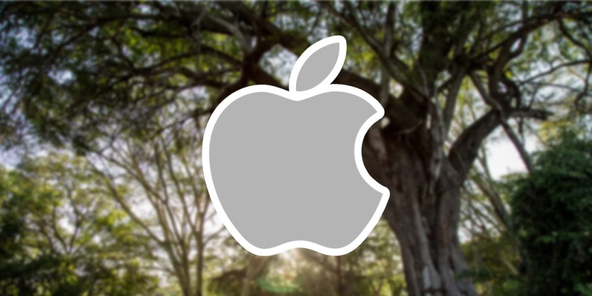 Apple Environnement Foret Logo