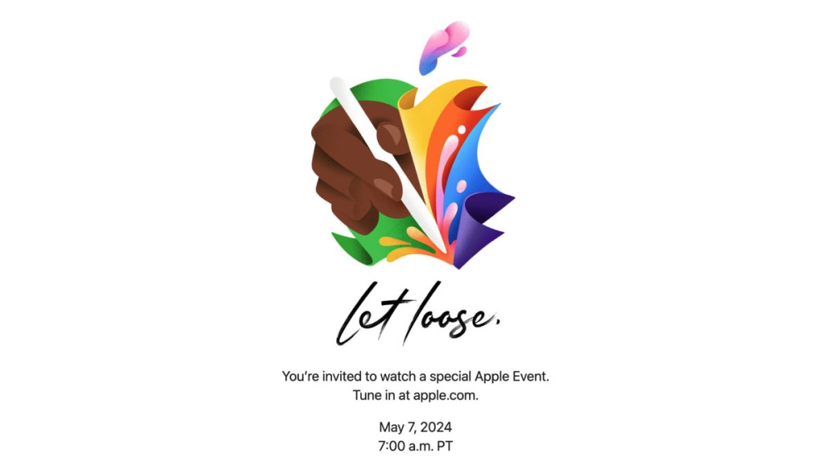 Apple Keynote Invitation 7 Mai 2024