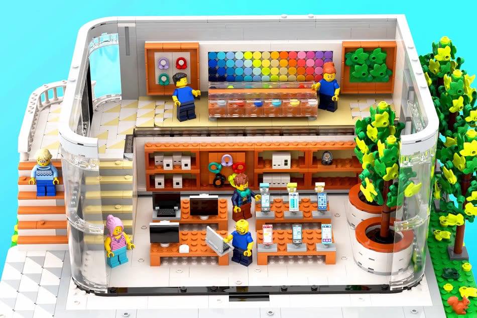Apple Store LEGO 1