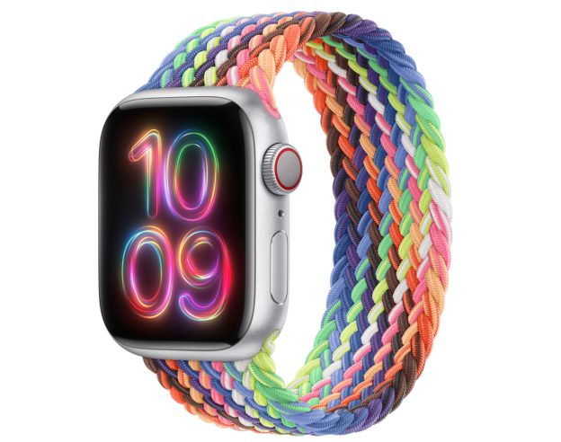 image de l'article Apple Watch : Apple met en vente le bracelet Pride 2024