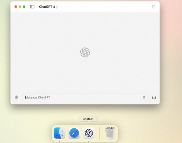 Image ChatGPT : OpenAI explique pourquoi son application est disponible sur Mac et non Windows