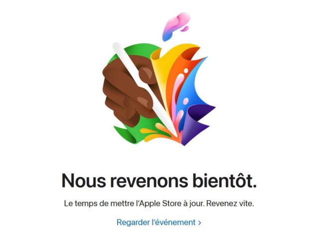 Image L’Apple Store en ligne ferme ses portes juste avant la keynote des iPad