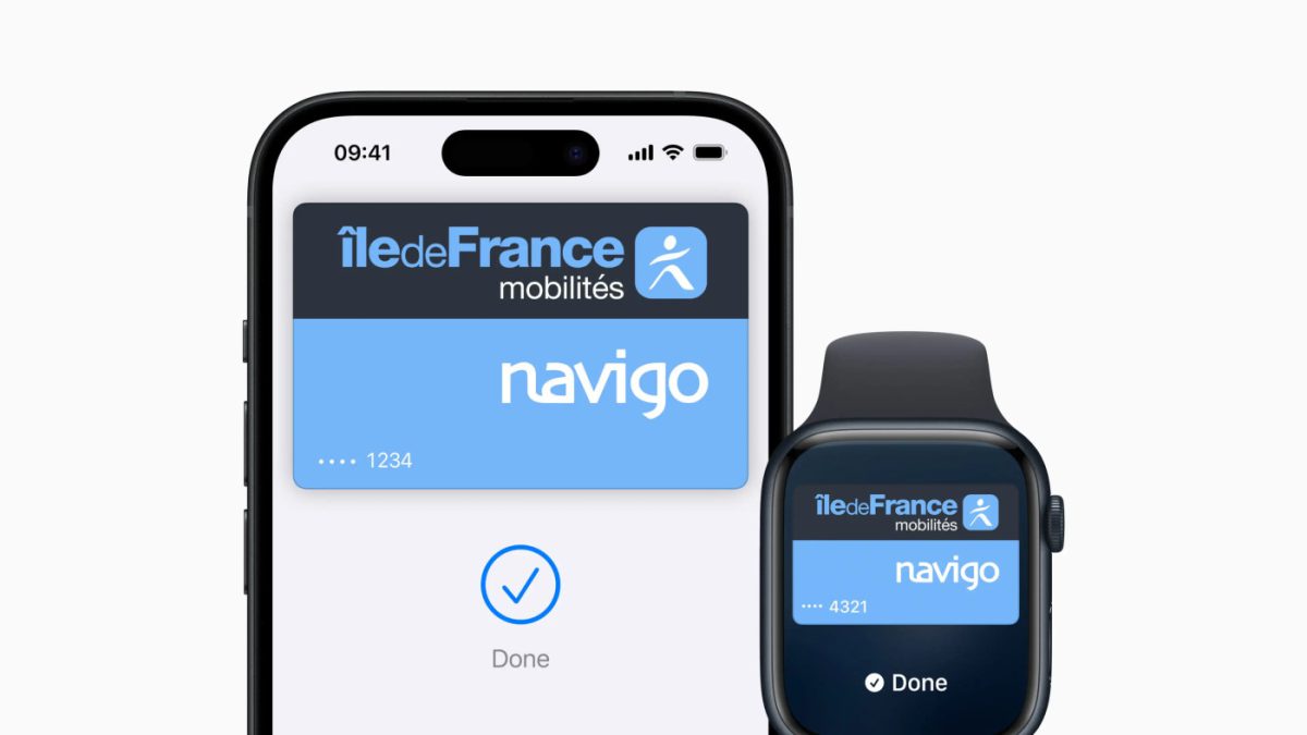 Pass Navigo iPhone Apple Watch