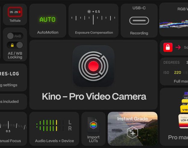image de l'article Kino : l’app vidéo des créateurs d’Halide est disponible sur iOS (sortie App Store)