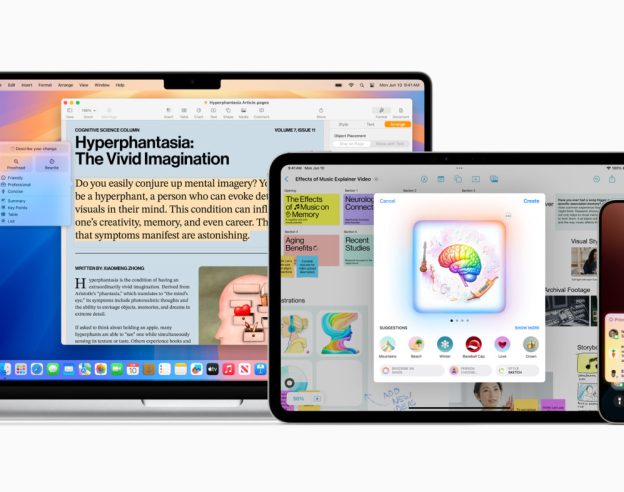 Apple Intelligence IA Mac iPad iPhone