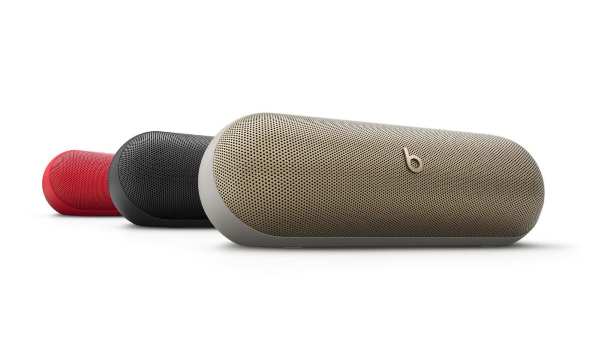 Beats Pill Enceinte 2024 Coloris Rouge Noir Champagne