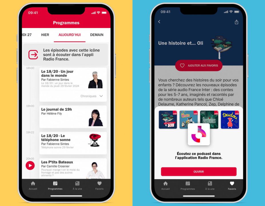 France Inter Application iPhone