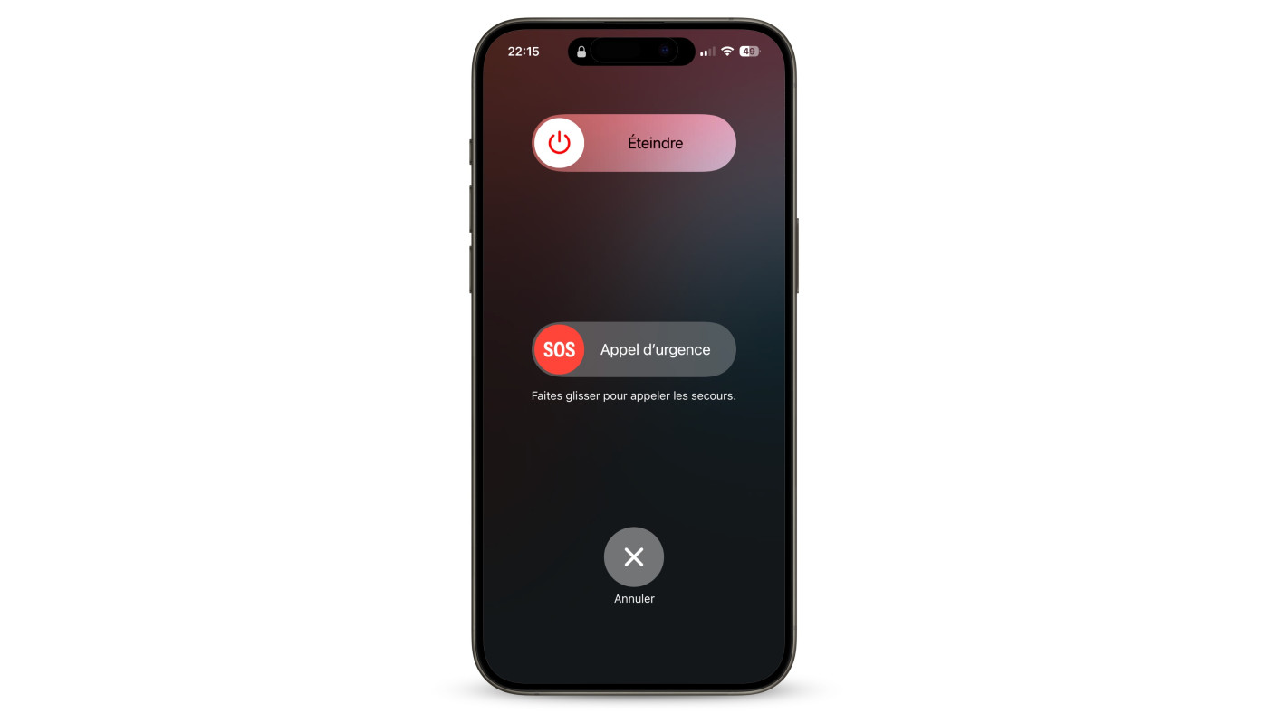 iPhone Appels Urgence SOS
