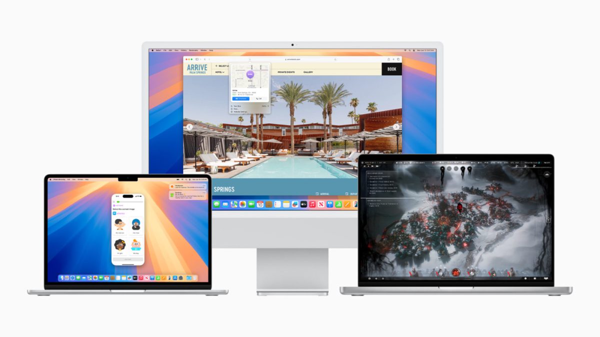macOS Sequoia MacBook Pro iMac