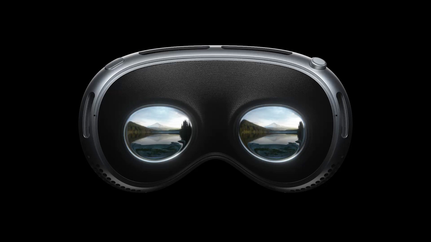 Apple Vision Pro Ecran Vue Interieur