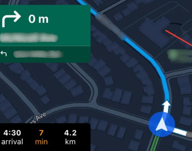 Image Google Maps sur CarPlay peut signaler les accidents et d’autres problèmes