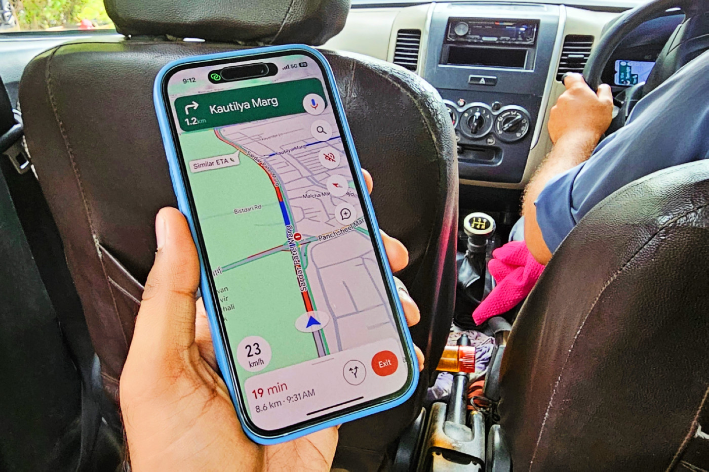 Google Maps Indicateur Vitesse iPhone