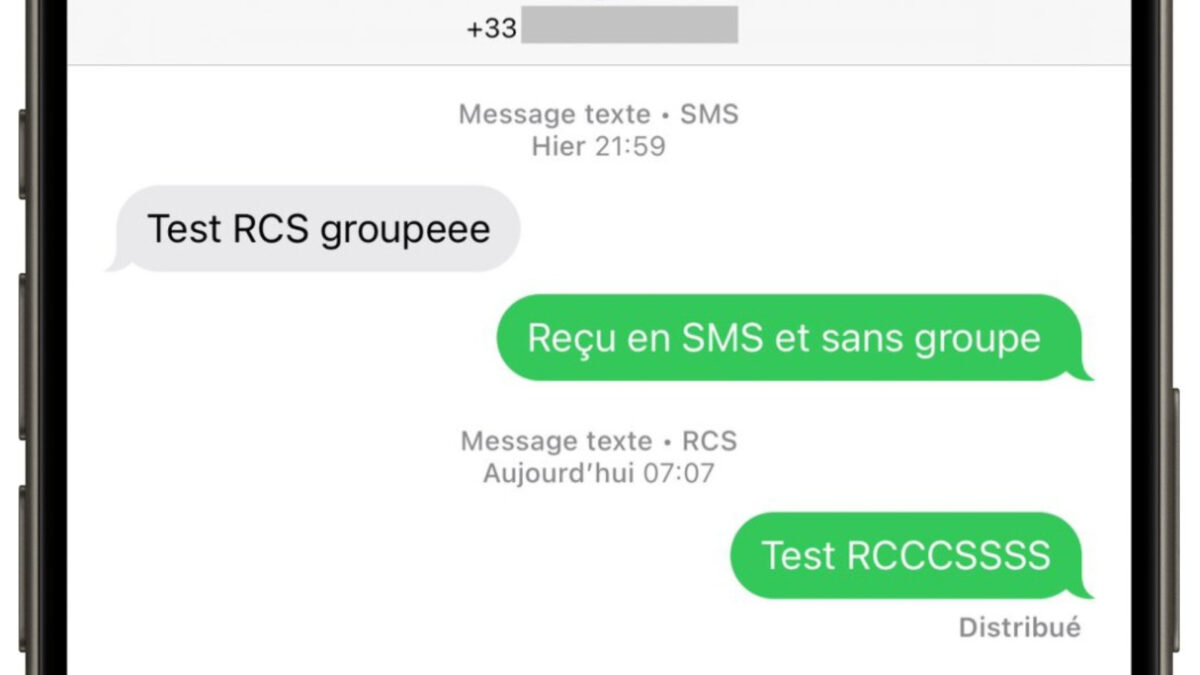 iPhone RCS France iOS 18 Beta 3