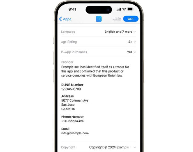 image de l'article App Store en Europe : des développeurs doivent maintenant partager leurs numéro et adresse