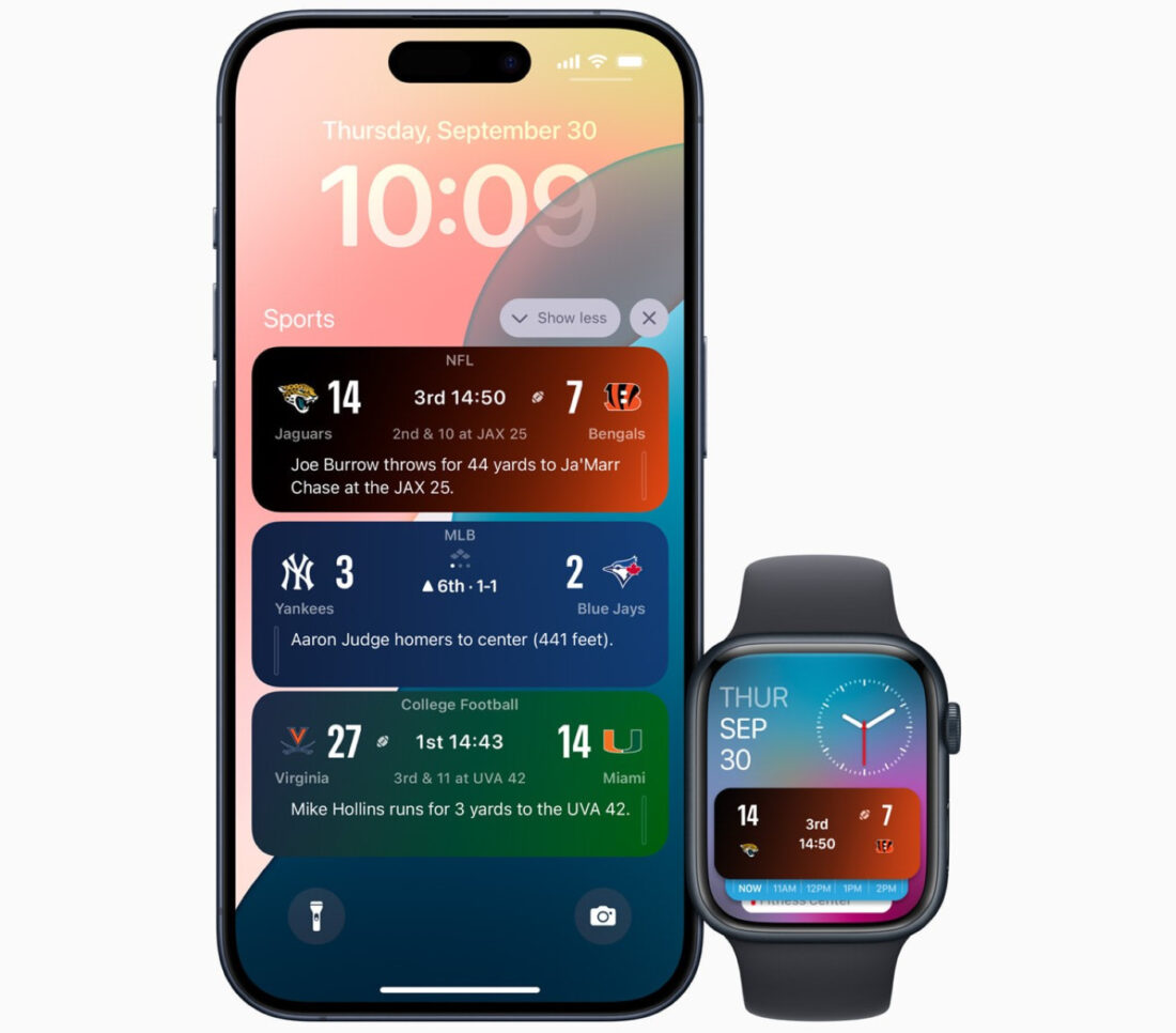 Score Ios L’app Apple Sports va afficher les scores en direct sur l'écran de ...