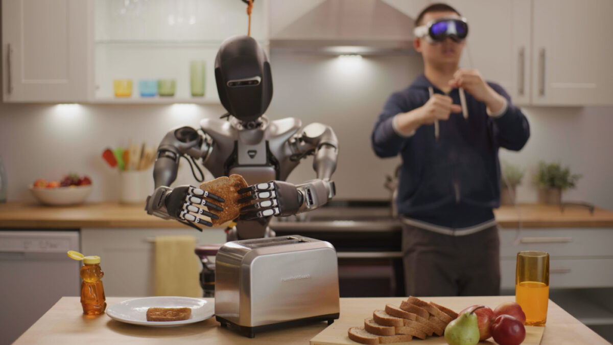 Nvidia Robot Humanoide Vision Pro