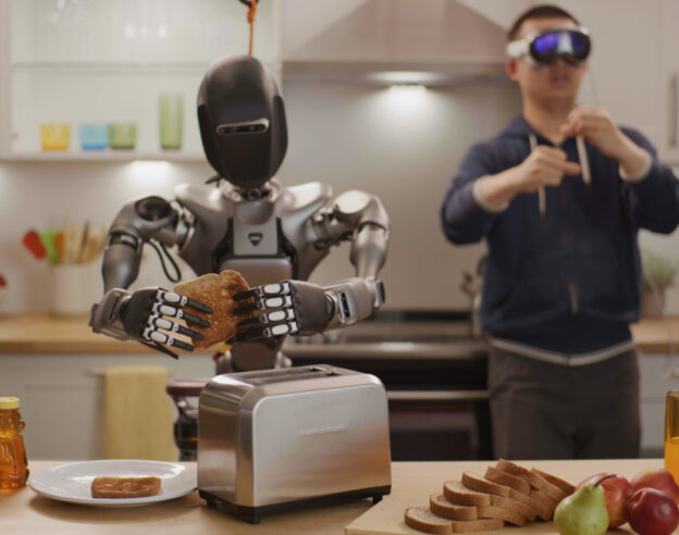 Image Nvidia utilise l’Apple Vision Pro pour aider au développement de robots humanoïdes