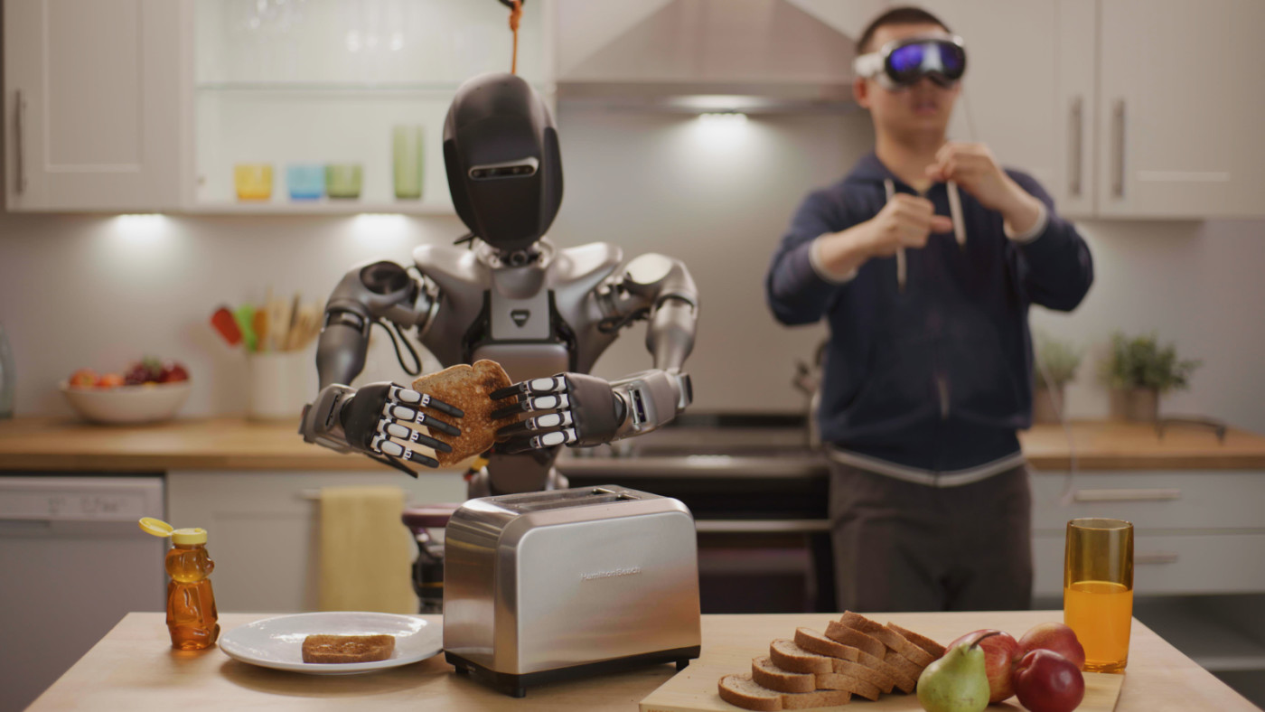 Nvidia Robot Humanoide Vision Pro