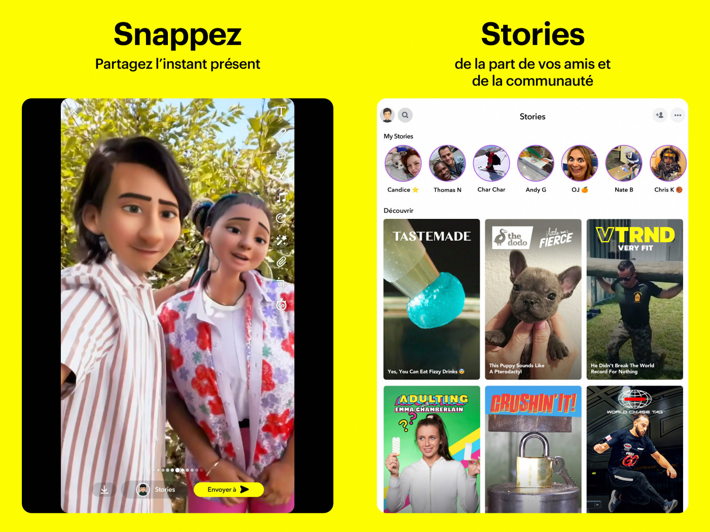 Snapchat Application iPad